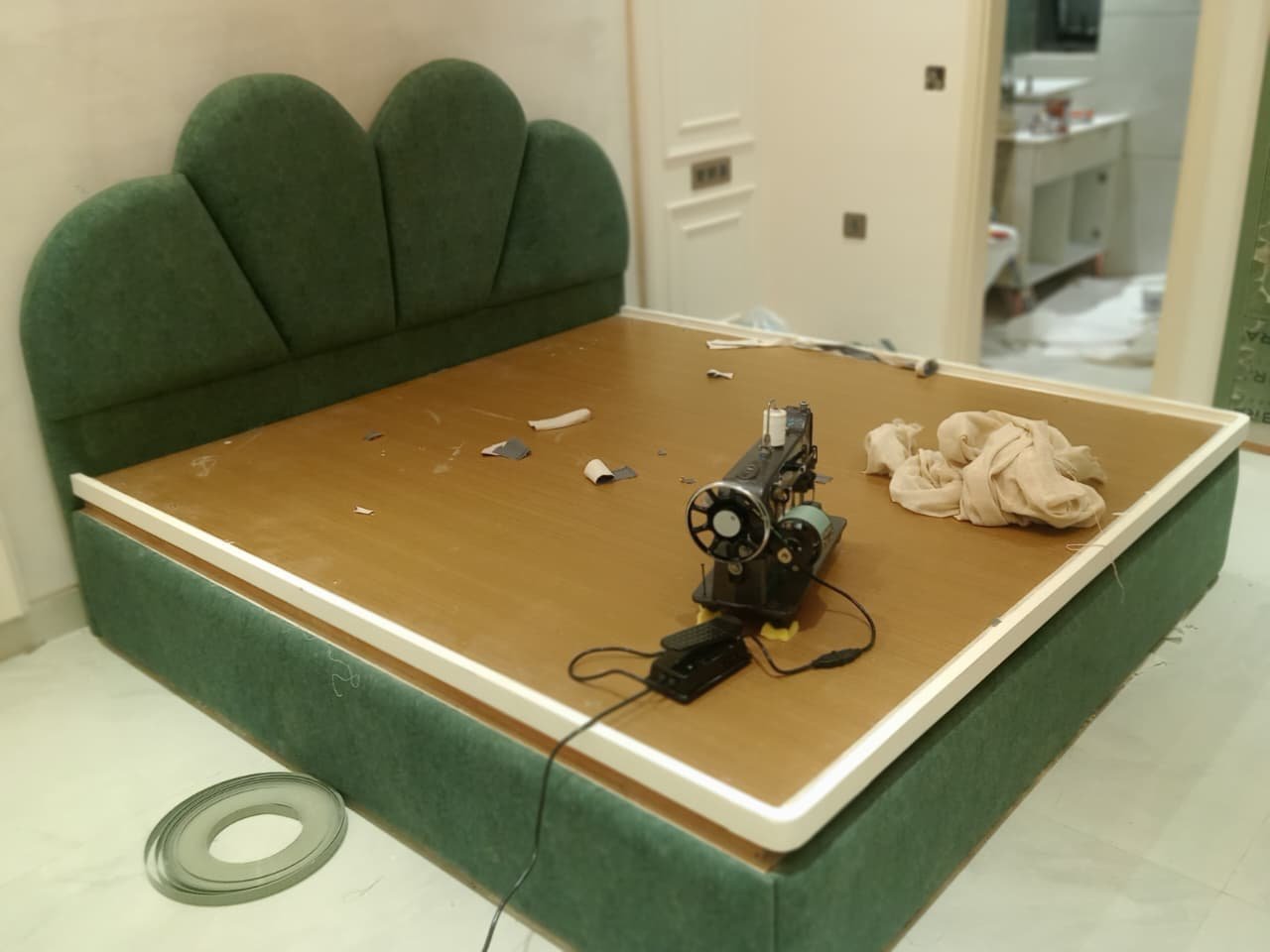 Flower Design Bed - Amar Sofa Repair